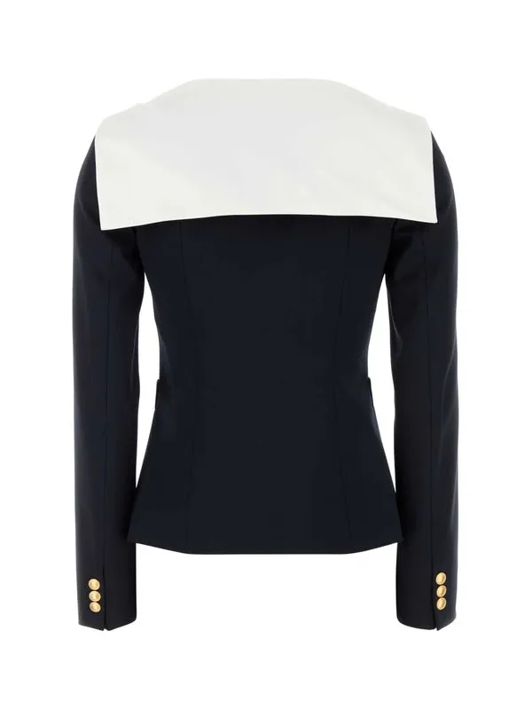 Alessandra Rich Navy Jackets