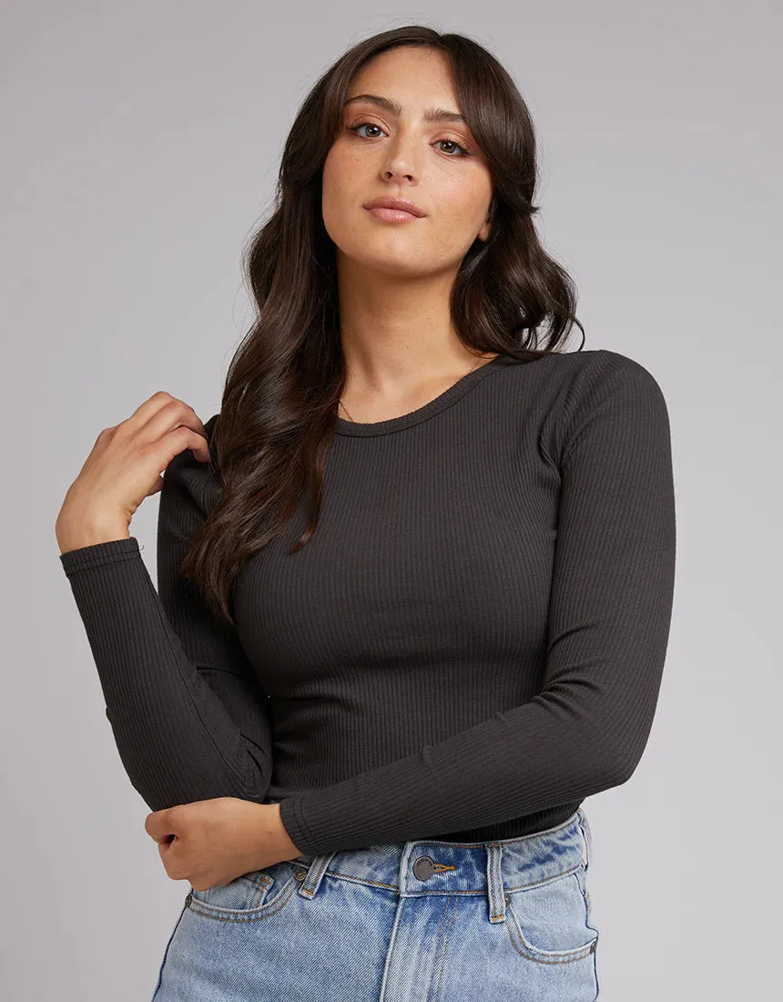 All About Eve Rib Baby Long Sleeve Top