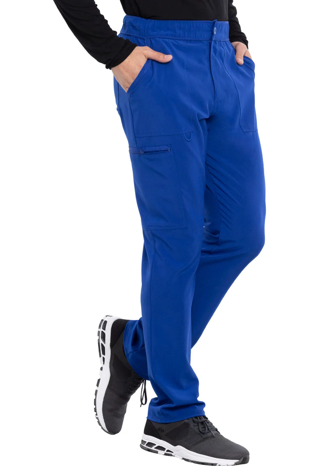 Allura CKA186 Men's Fly Front Cargo Pants Galaxy Blue