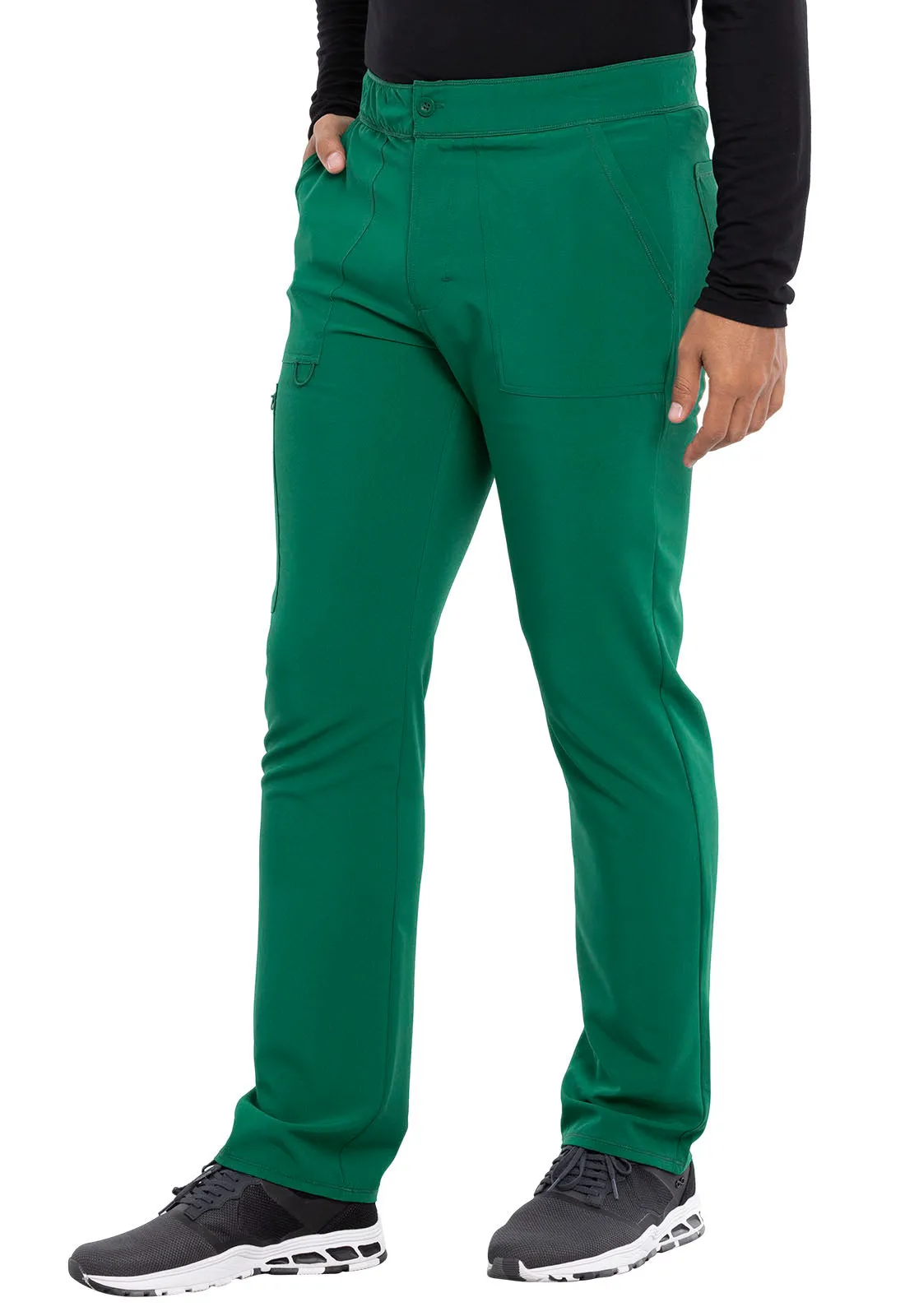 Allura CKA186 Men's Fly Front Cargo Pants Hunter Green