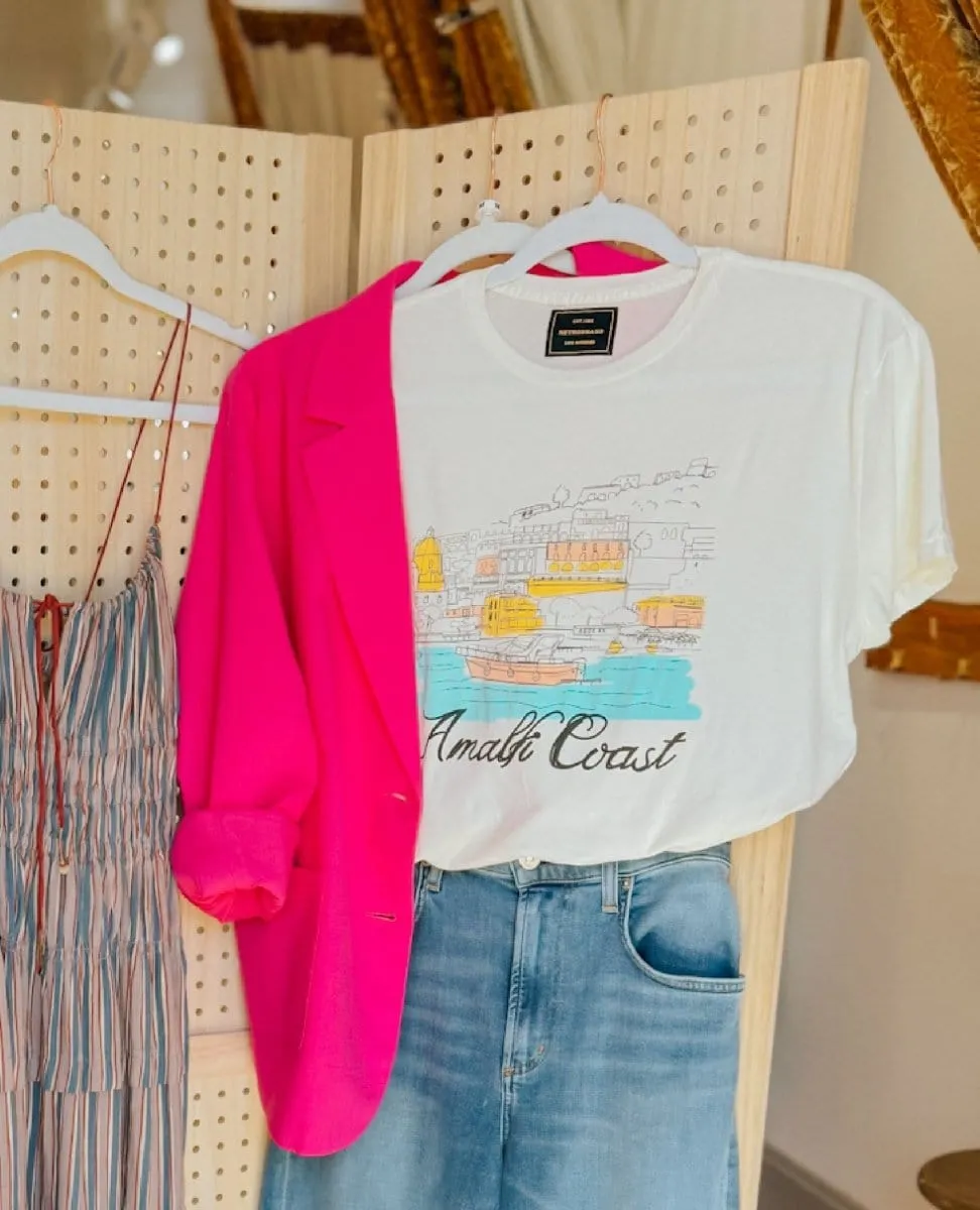 Almafi Coast Short Sleeve Tee Shirt