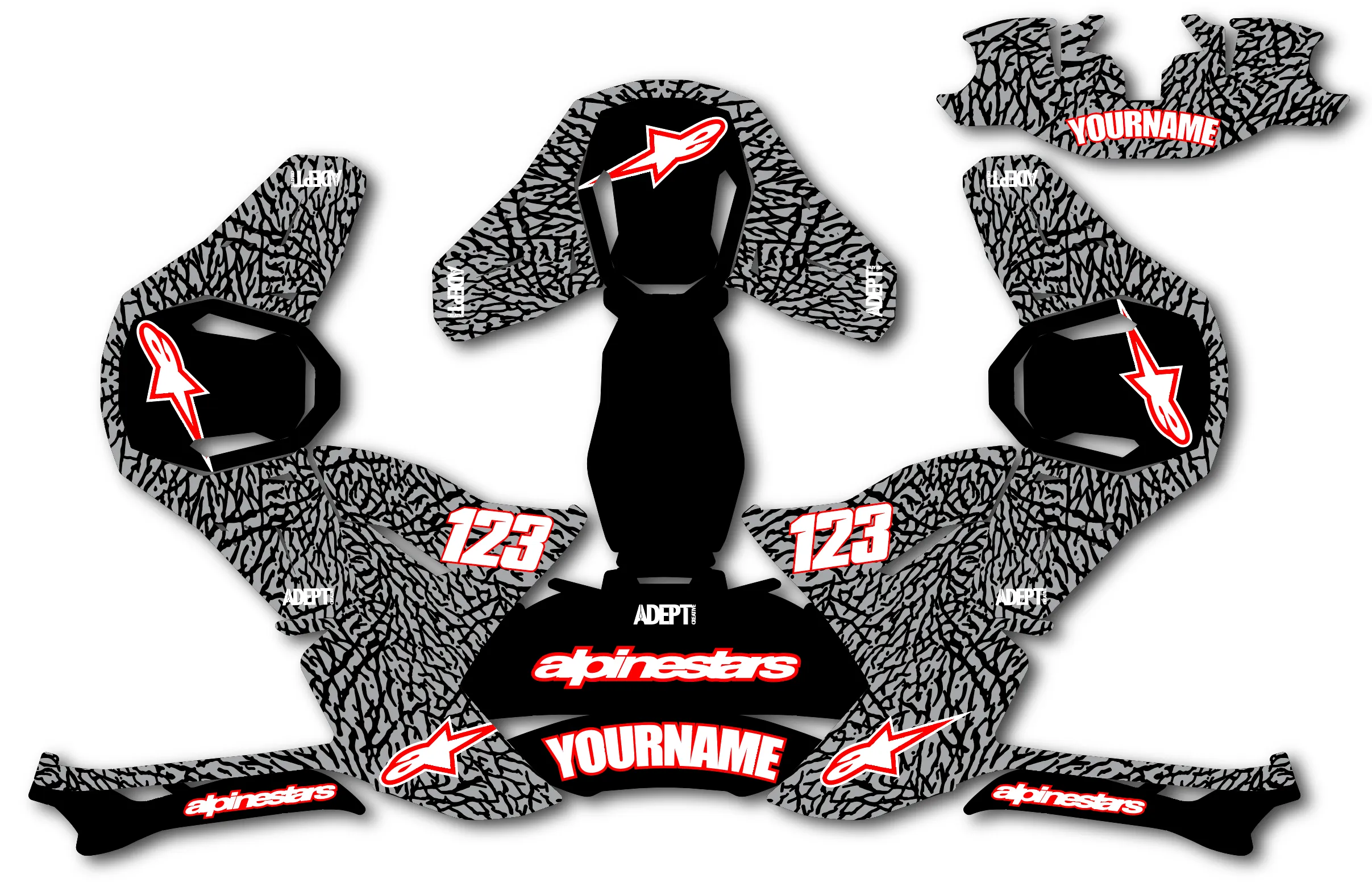 ALPINESTARS SM8   SM10 ELEPHANT WRAP