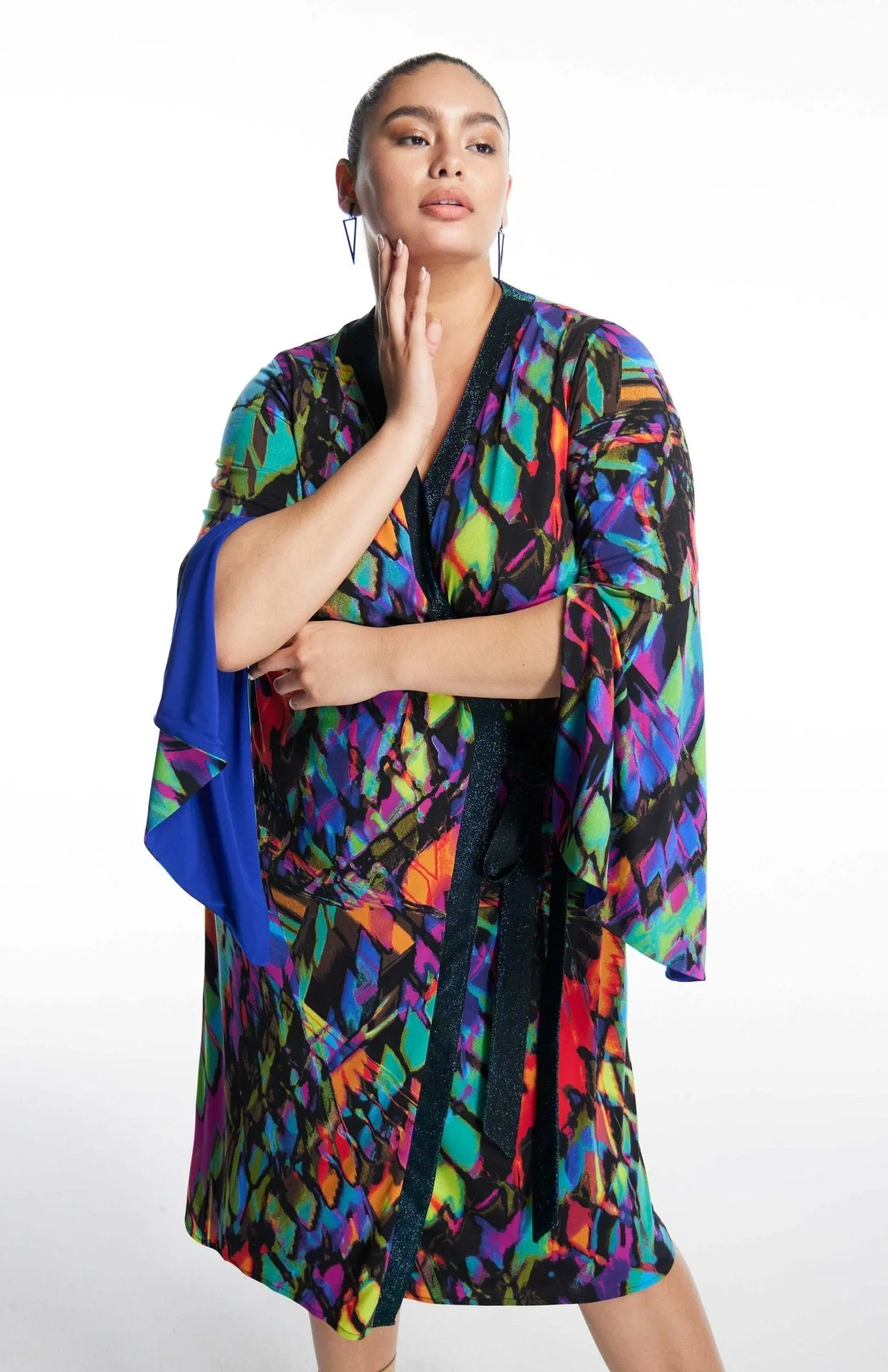 Amaryllis Papillon | Printed Wrap Dress
