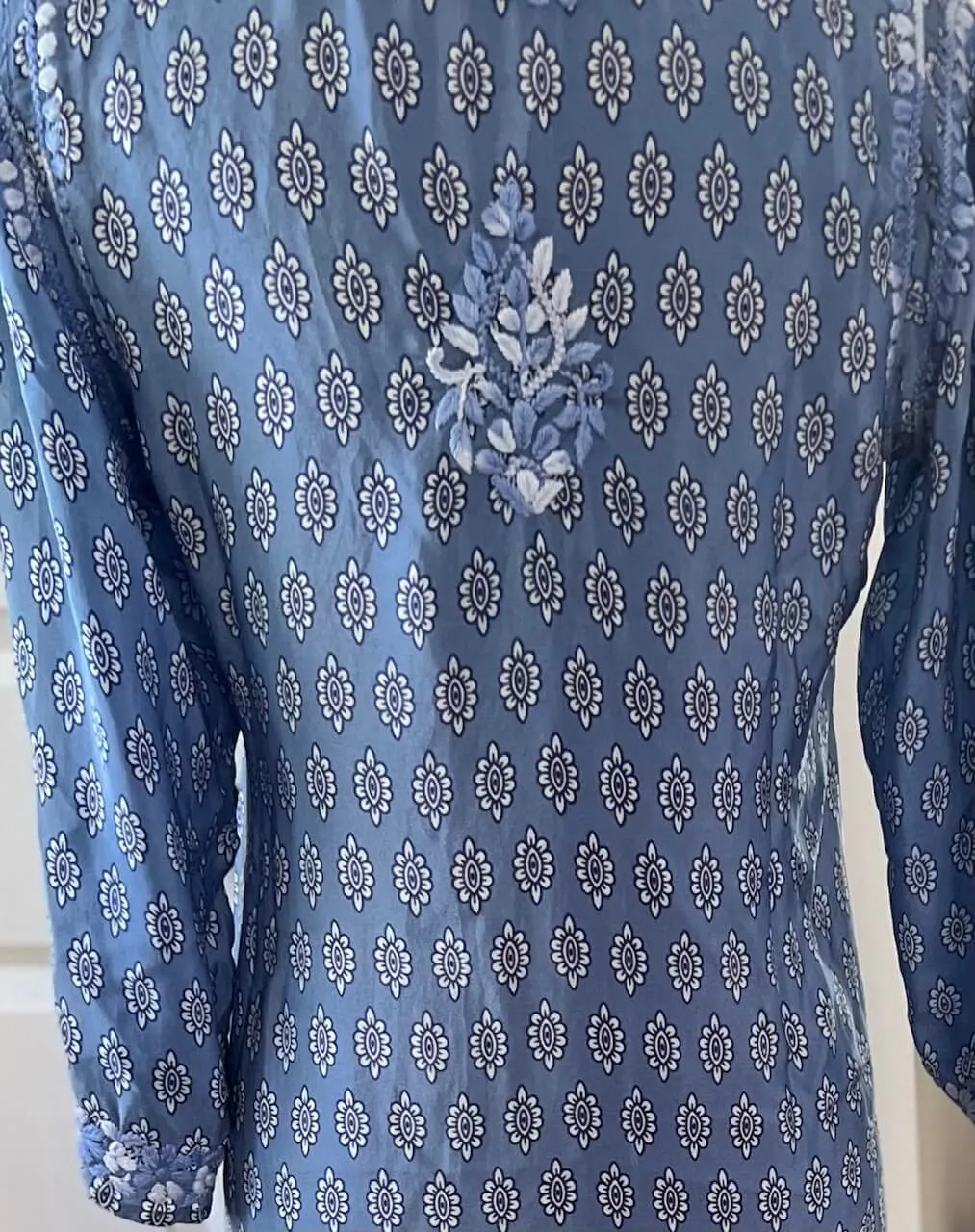 Amaya Fleur Blue Tunic