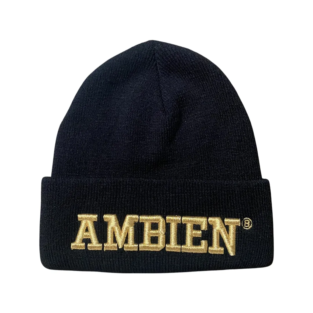 AMBIEN BLACK BEANIE