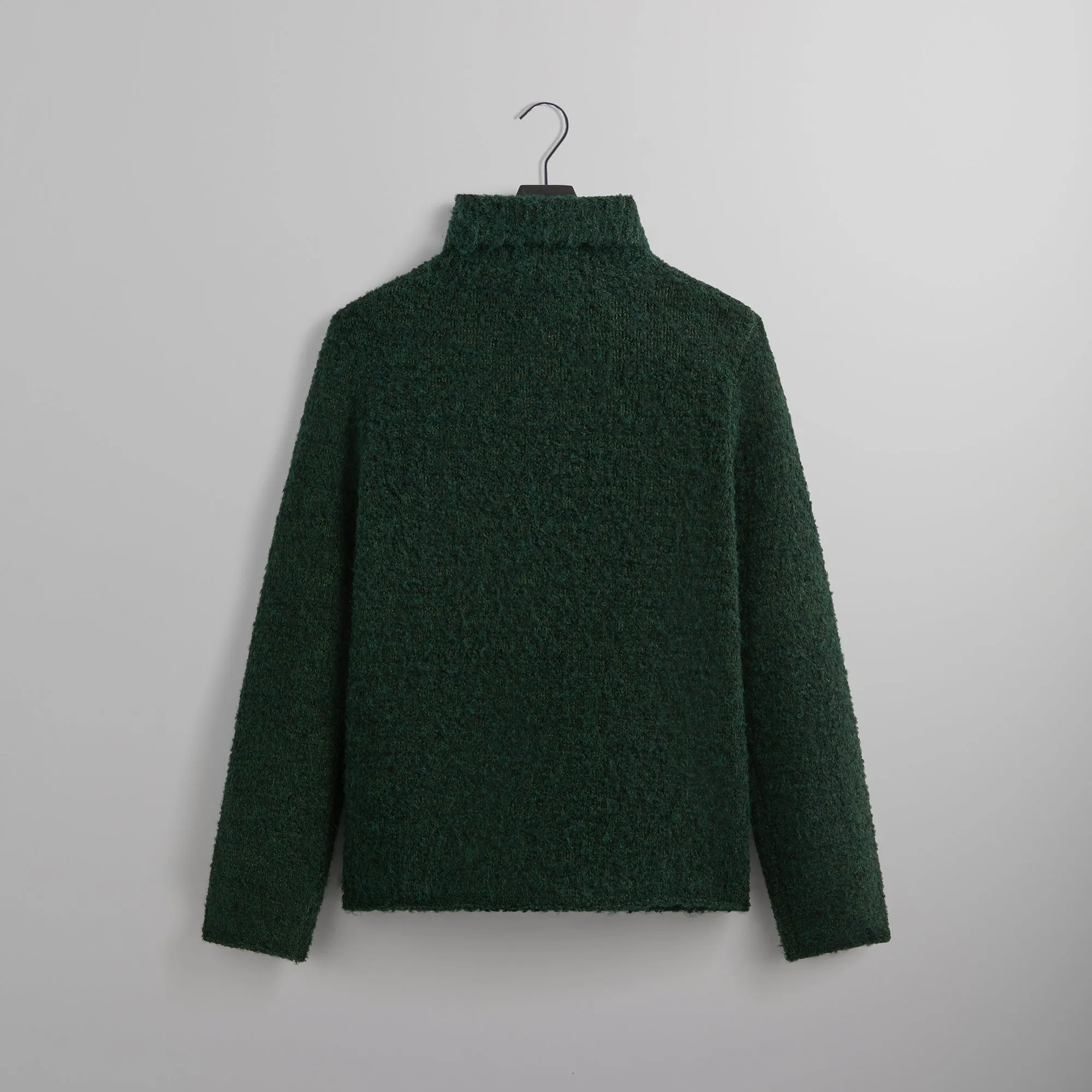 &Kin Speckled Boucle Walker Turtleneck - Stadium