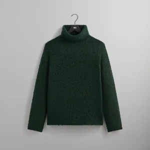 &Kin Speckled Boucle Walker Turtleneck - Stadium