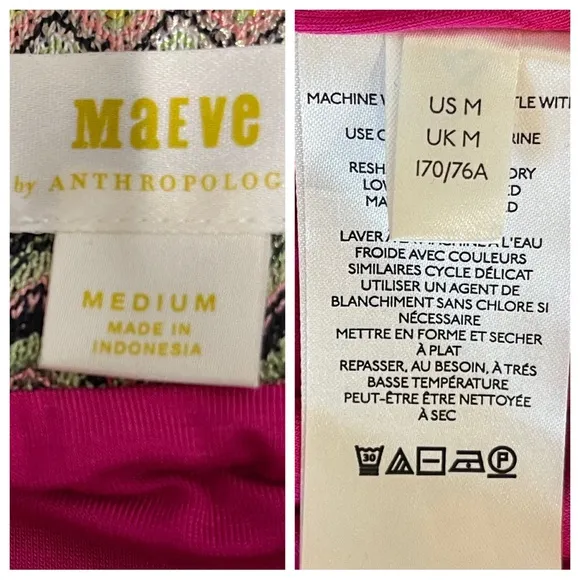 Anthropologie Maeve Arely Knit Midi Skirt