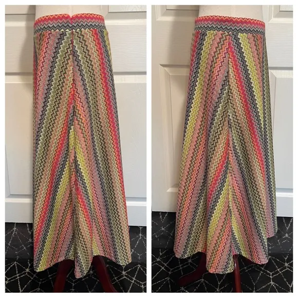 Anthropologie Maeve Arely Knit Midi Skirt