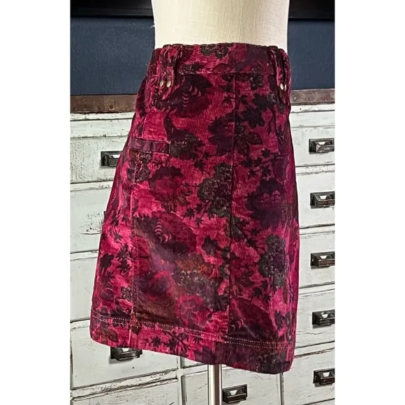 Anthropologie Pilcro Corduroy Mini Skirt 8