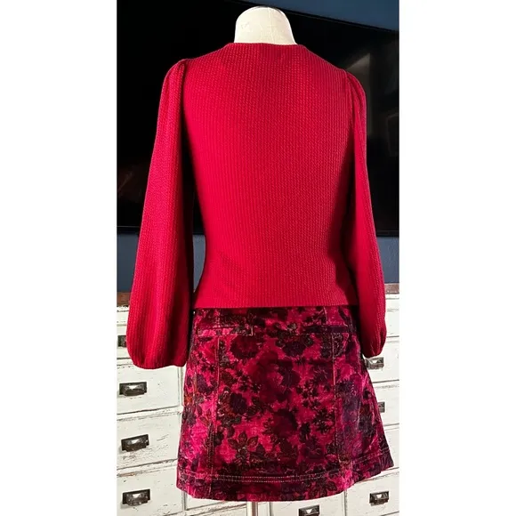 Anthropologie Pilcro Corduroy Mini Skirt 8