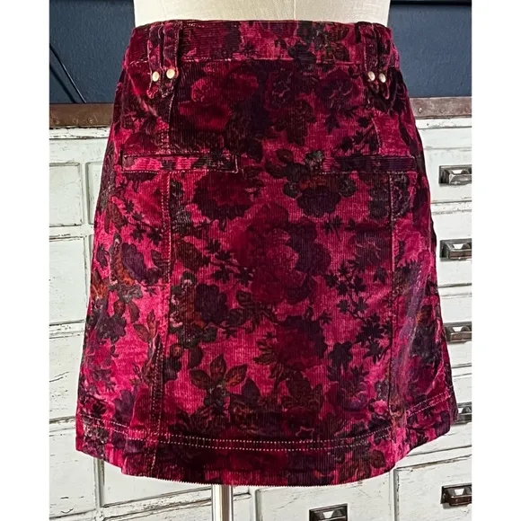 Anthropologie Pilcro Corduroy Mini Skirt 8