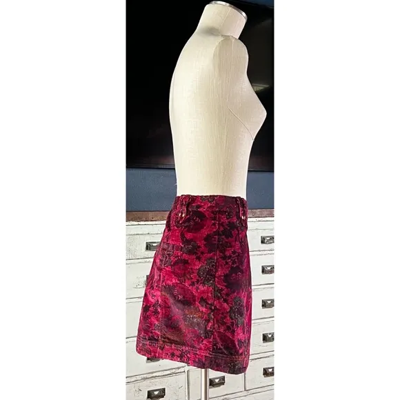 Anthropologie Pilcro Corduroy Mini Skirt 8