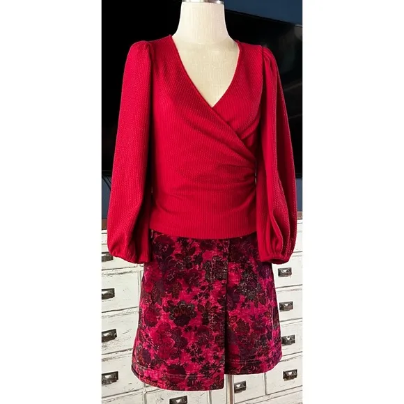 Anthropologie Pilcro Corduroy Mini Skirt 8