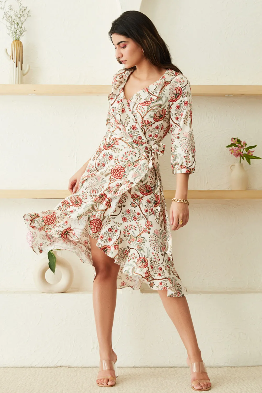 Ariel Wrap Dress