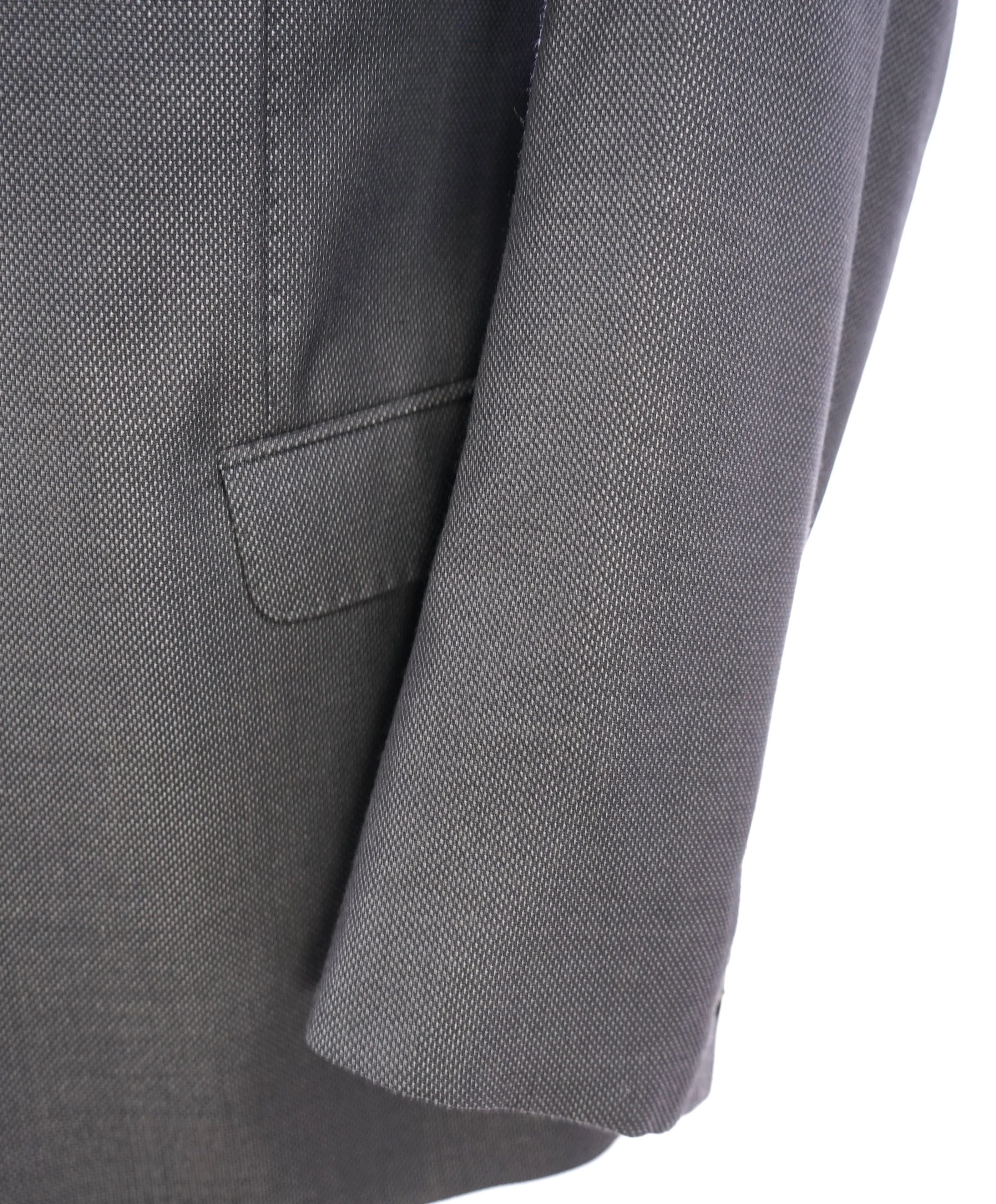 ARMANI COLLEZIONI - M Line "Stardust" Gray Wide Peak Lapel Suit - 44R
