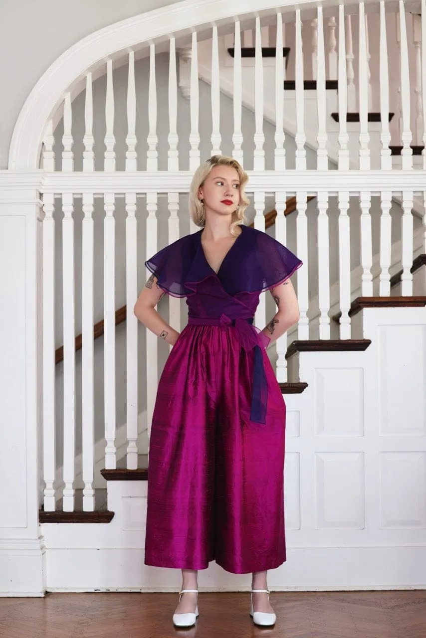 Aurelia Blouse in Silk Organza