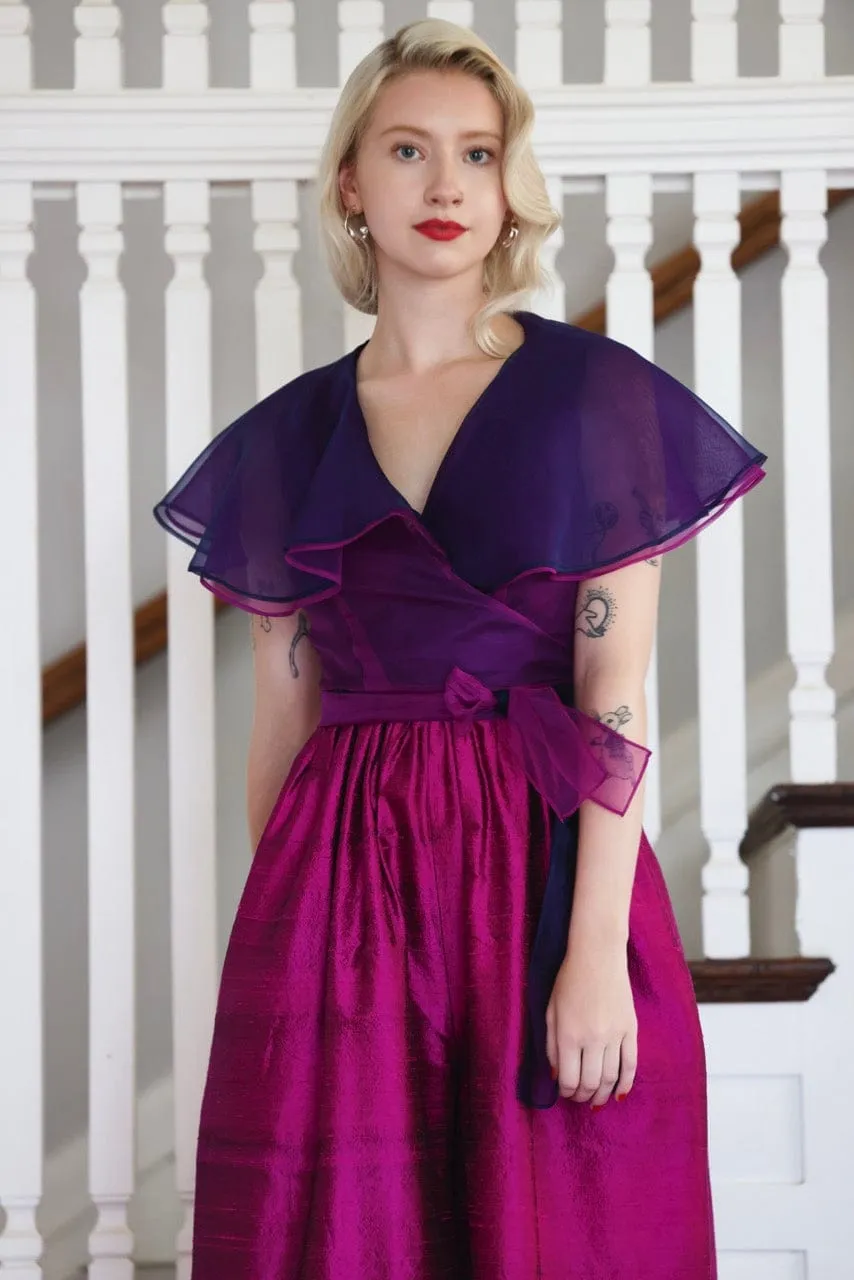 Aurelia Blouse in Silk Organza