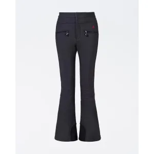 Aurora High Waist Flare Pant in Black