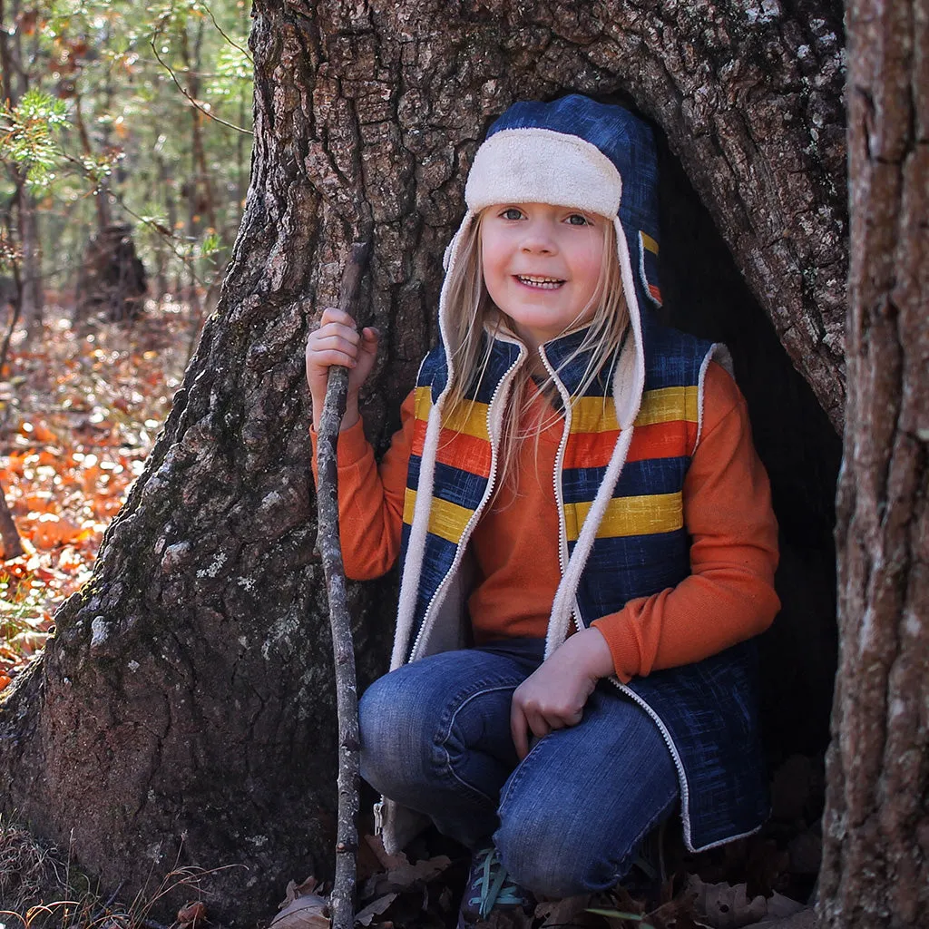 Aviator Hat Sewing Pattern - Baby, Child   Adult