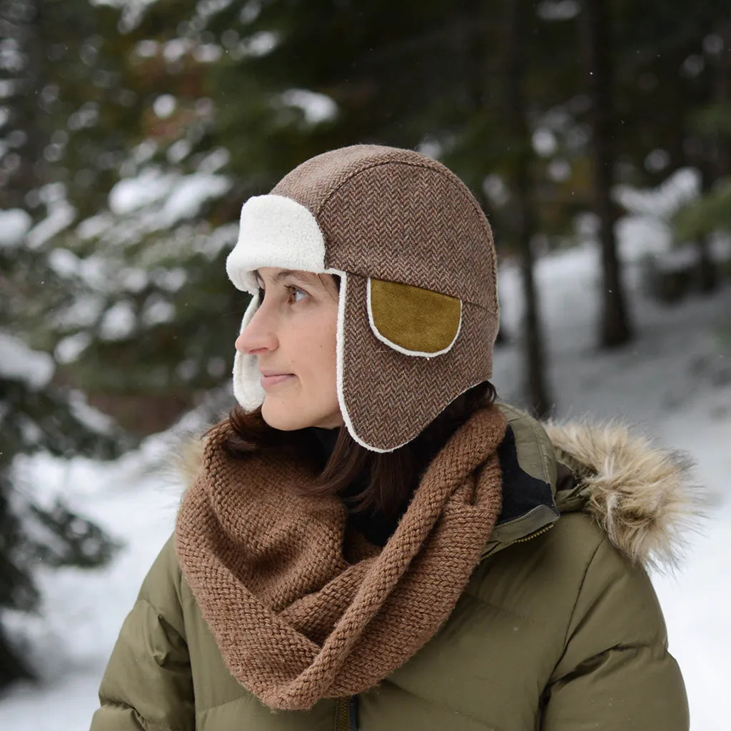Aviator Hat Sewing Pattern - Baby, Child   Adult