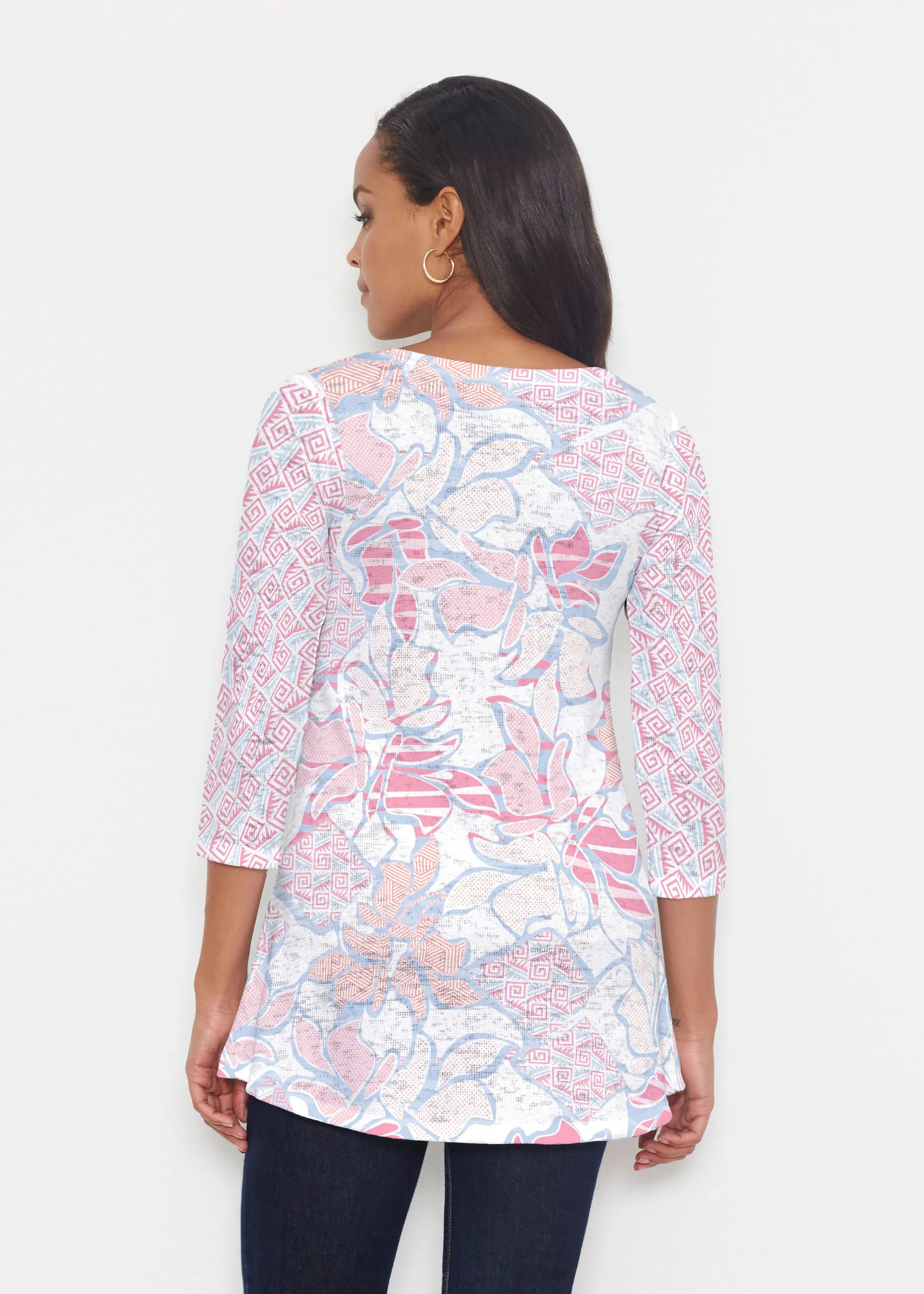 Aztek Sail Peri (8116) ~ Katherine Hi-Lo Thermal Tunic