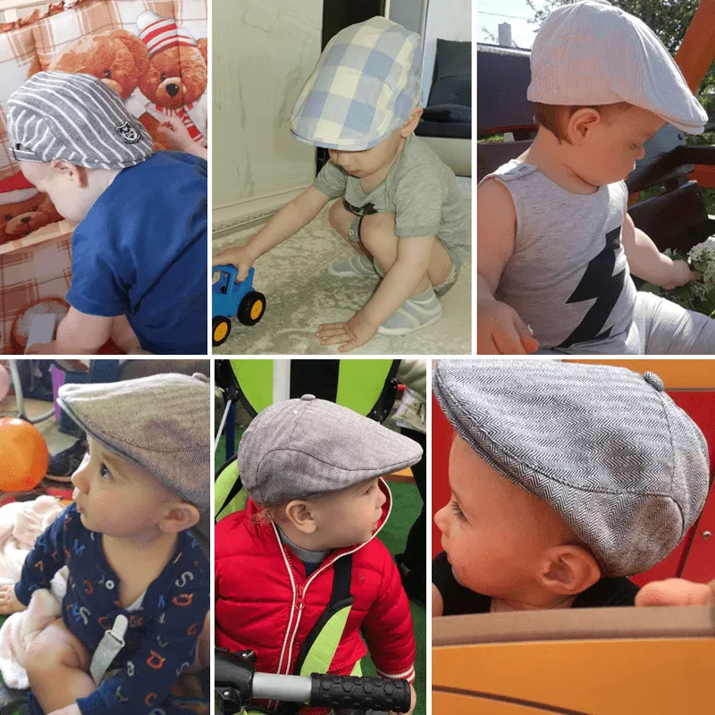 Baby Boy'S Autumn and Winter Peaked