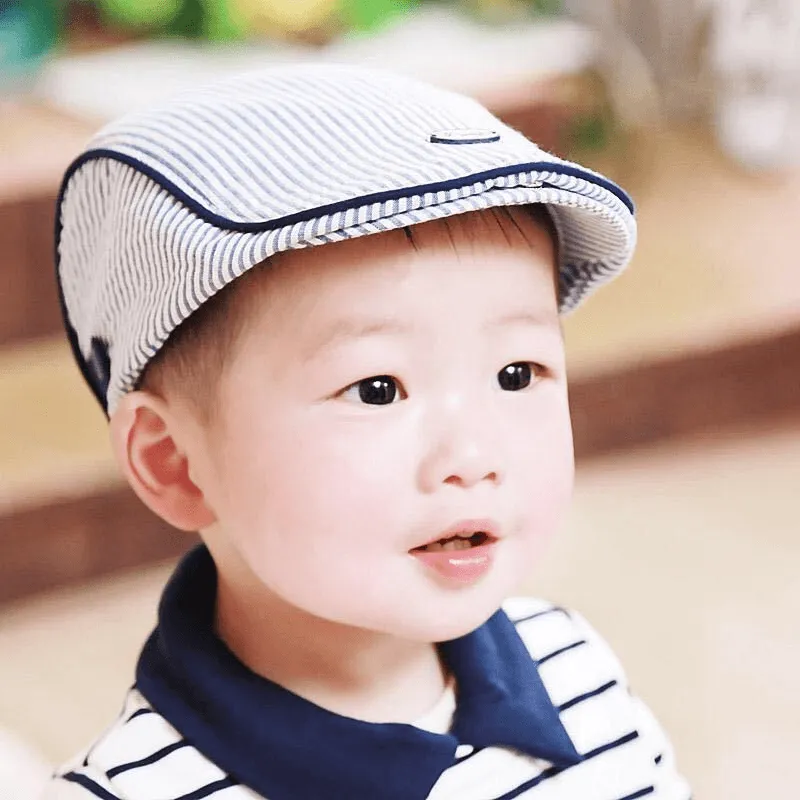 Baby Boy'S Autumn and Winter Peaked