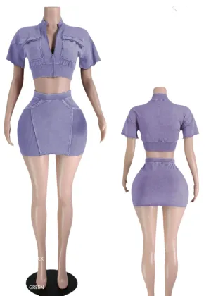 “Baby Girl” Skirt Set