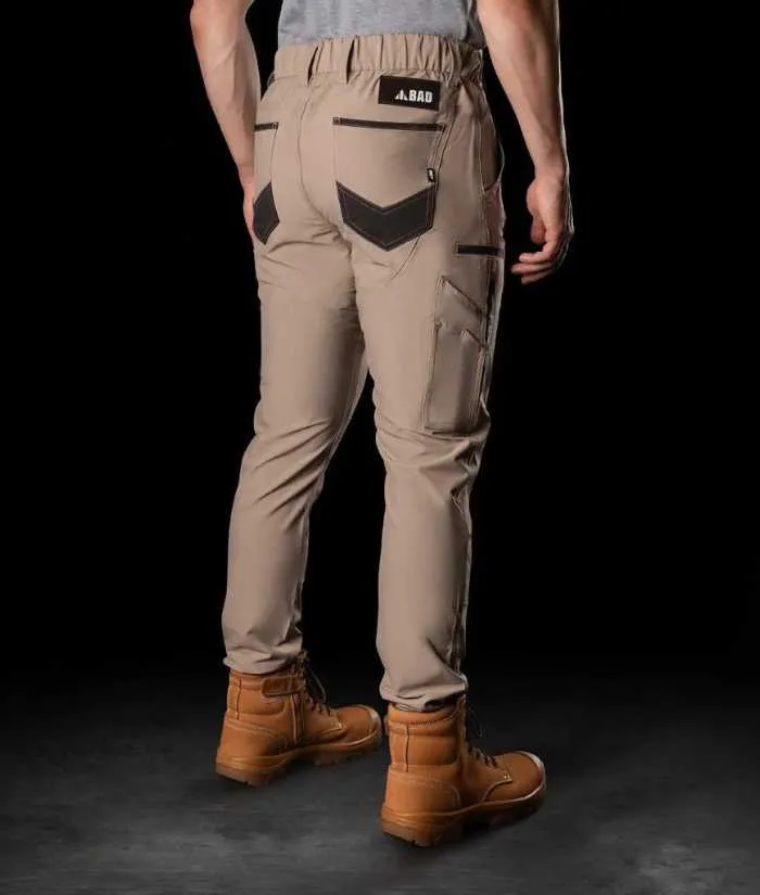 Bad Workwear Next Waterproof, Elastic Waist, Cuffed, Work Pants