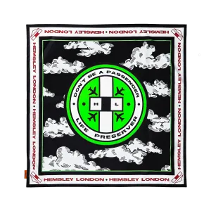 Bare Breeze Black Silk Scarf