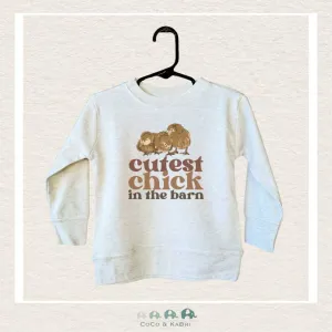 Barefoot Baby "Cutest Chick in the Barn" Long Sleeve Shirt