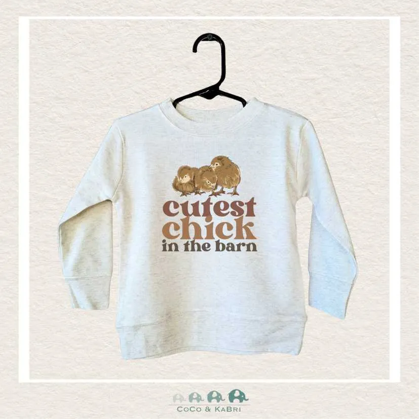 Barefoot Baby "Cutest Chick in the Barn" Long Sleeve Shirt