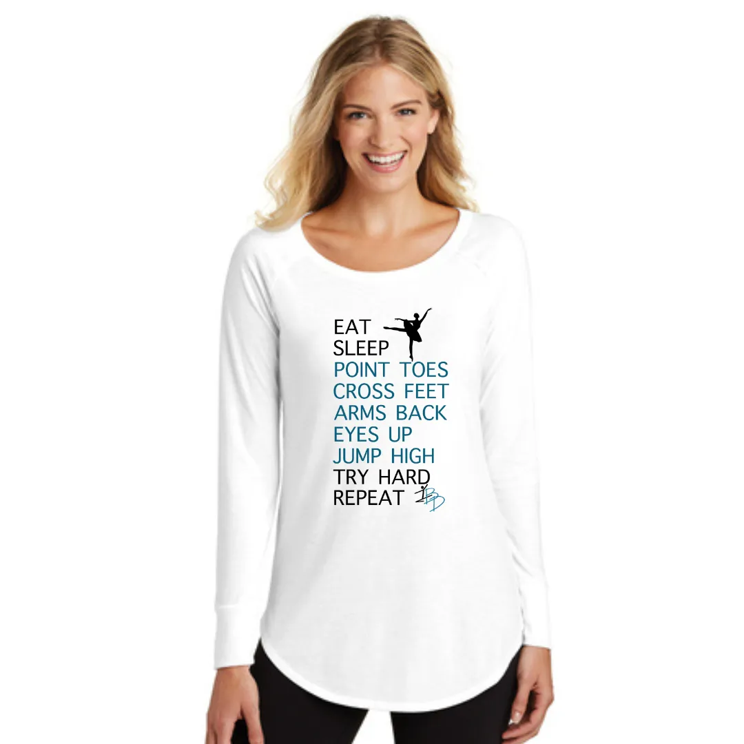 BDC Dancers Women’s Perfect Tri ® Long Sleeve Tunic Tee
