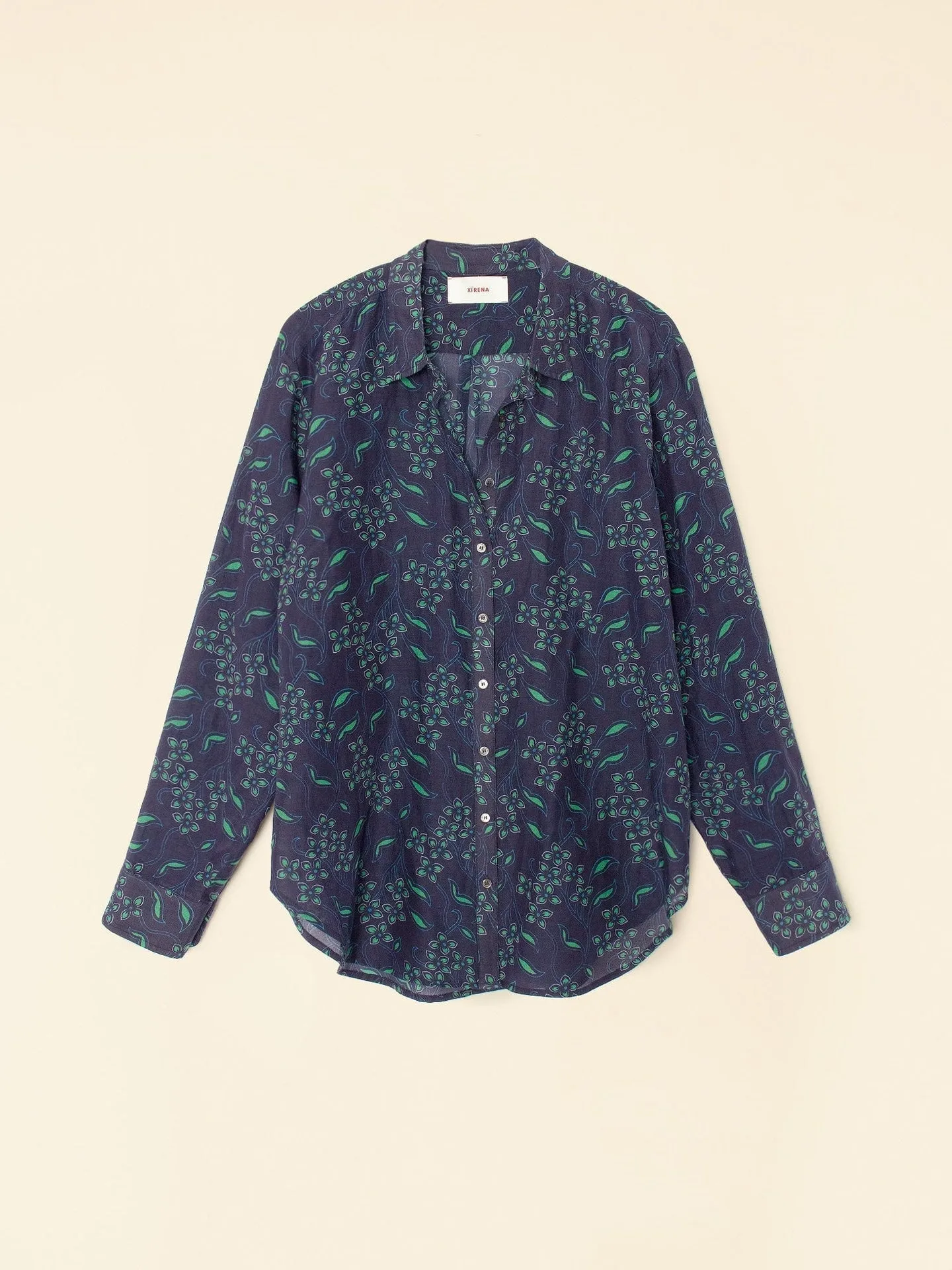 Beau Shirt - Navy/Green