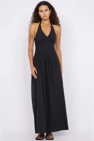 BEC   BRIDGE | Franca Halter Dress - Black