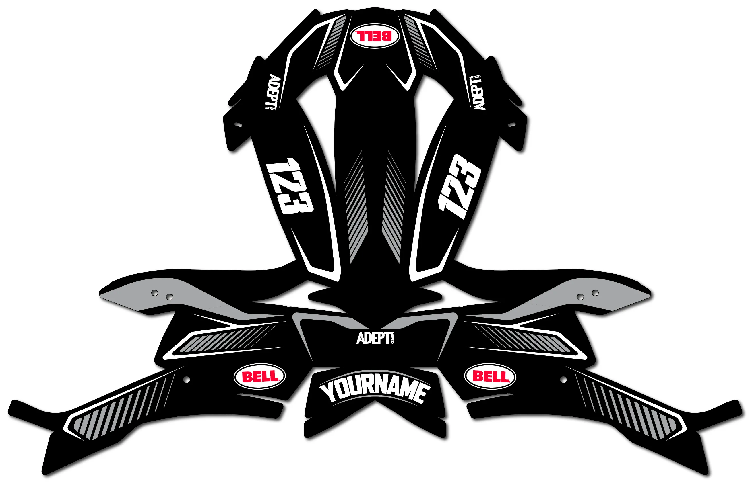 BELL HELMETS RACER WRAP