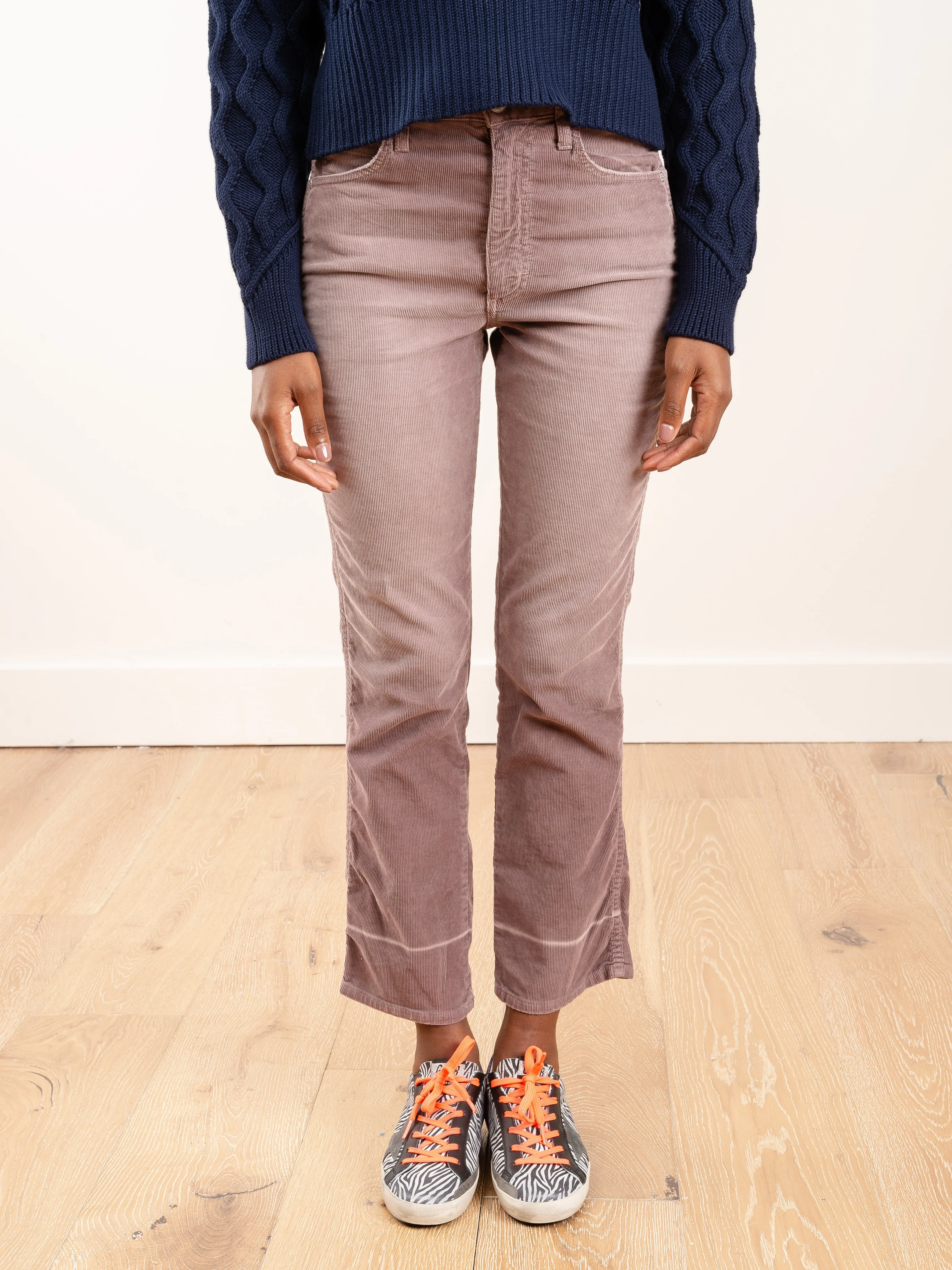 bella corduroy pant - amethyst