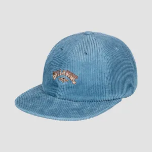 Billabong Arch Cord Strapback Cap Vintage Indigo