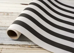 Black Classic Stripe Runner