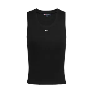 Black Cotton Tops & T-Shirt