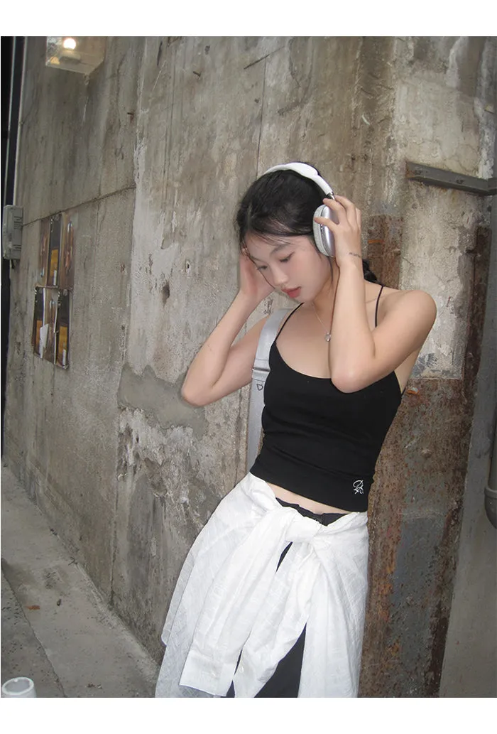 black halter tops