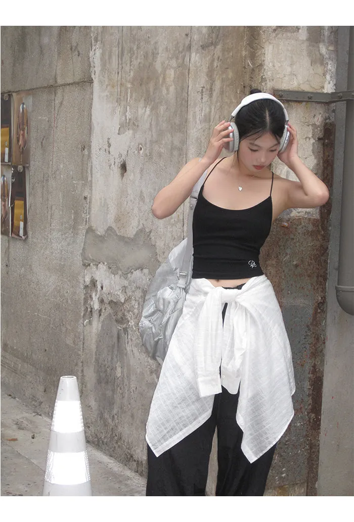 black halter tops