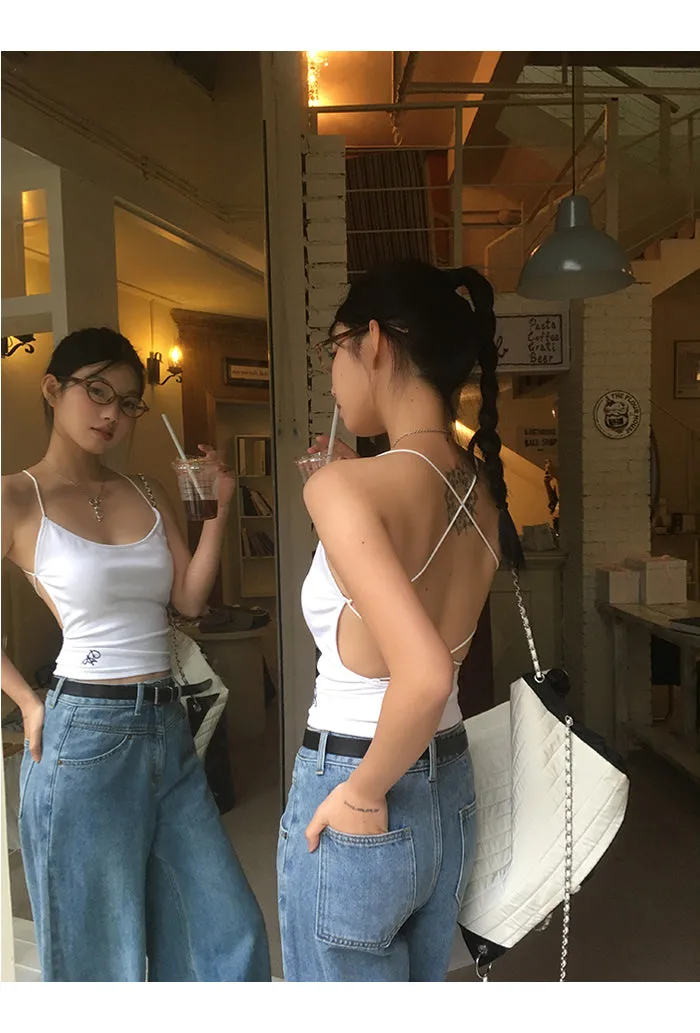black halter tops