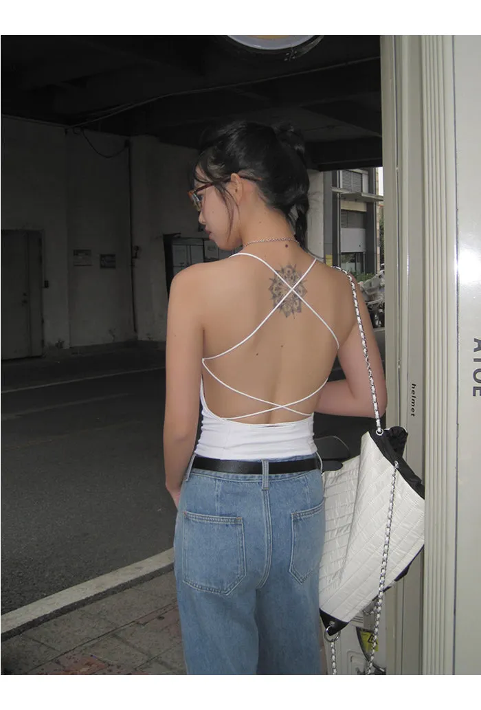 black halter tops