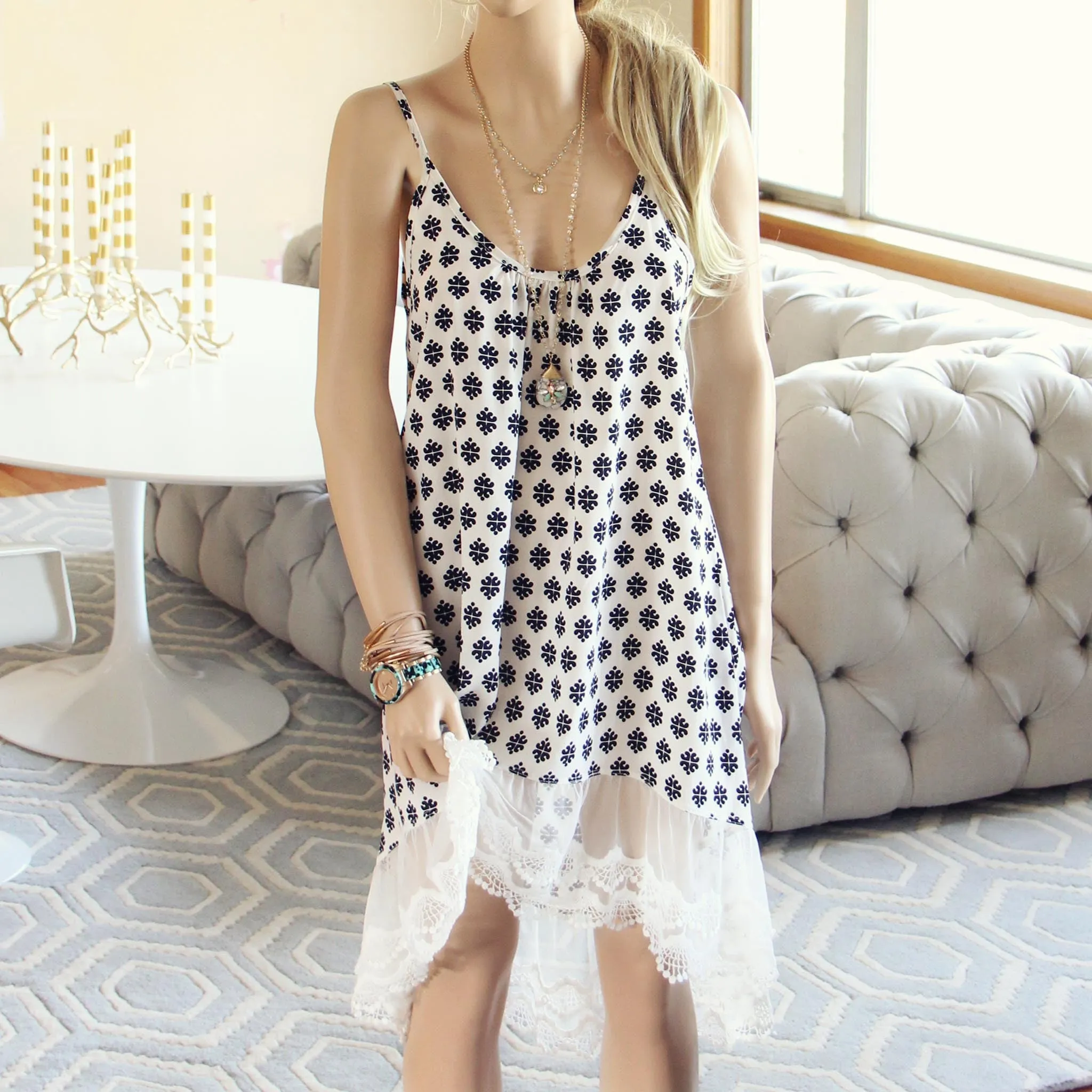 Block Printed Layering Tunic