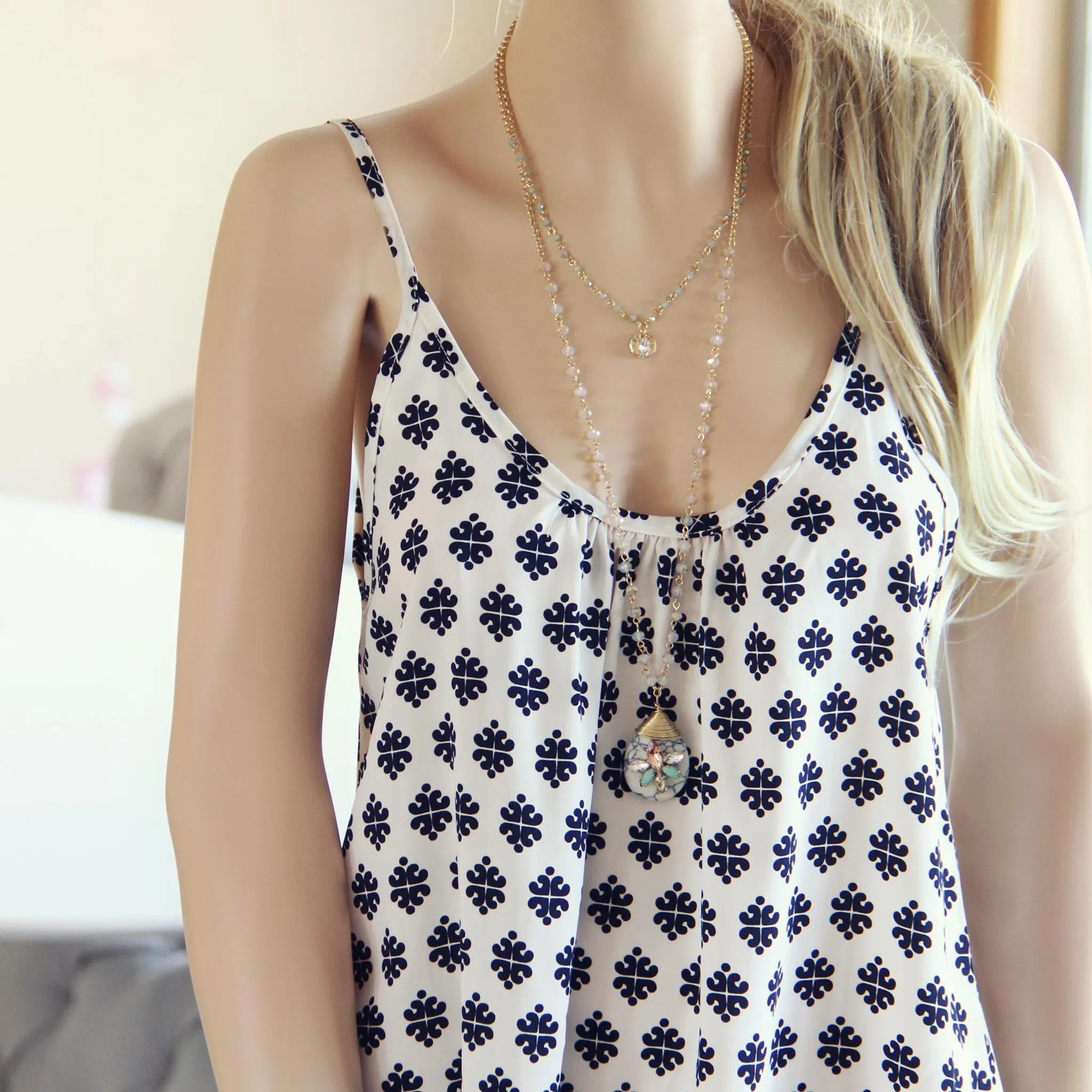 Block Printed Layering Tunic