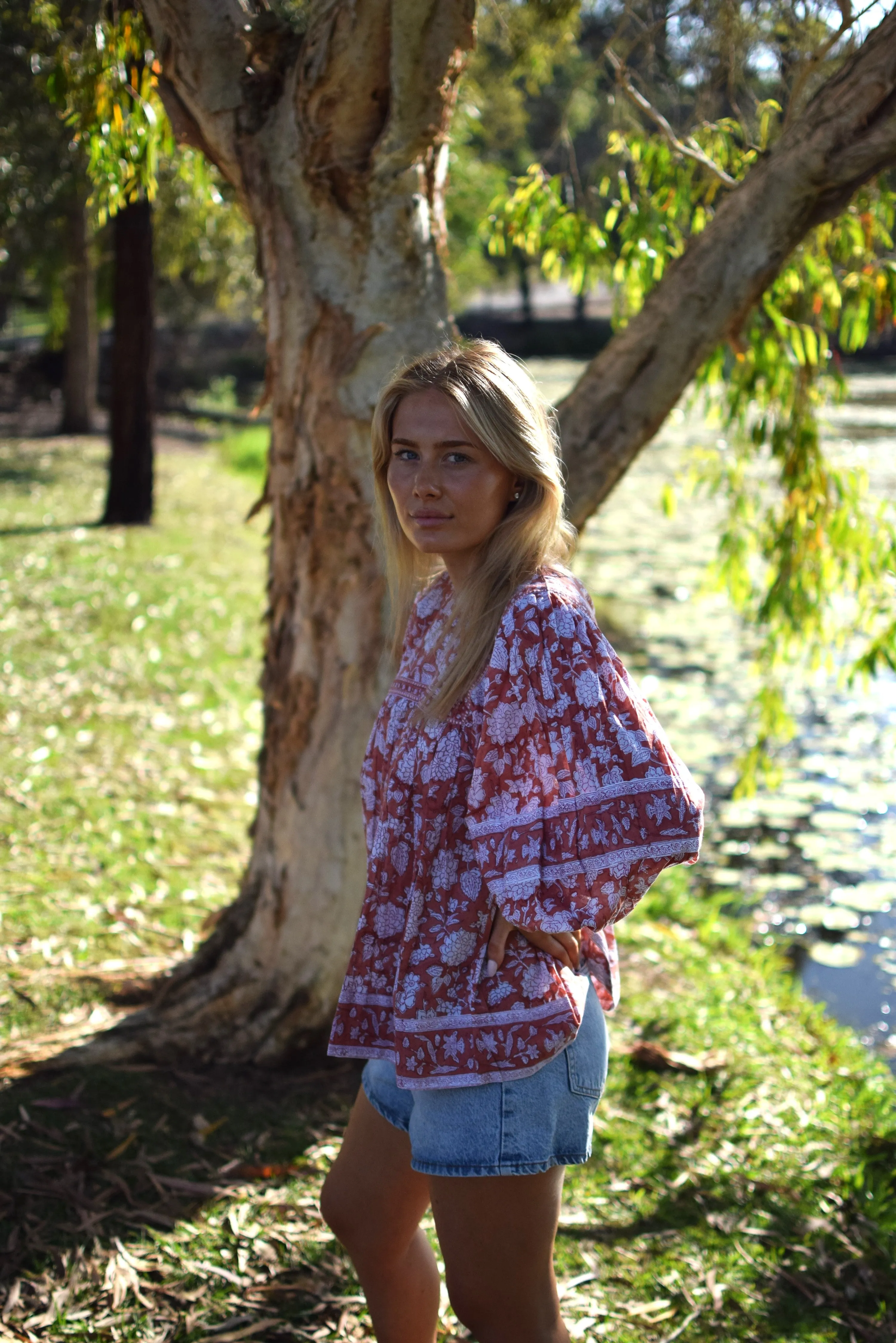 Blouse- Sanya - Henna