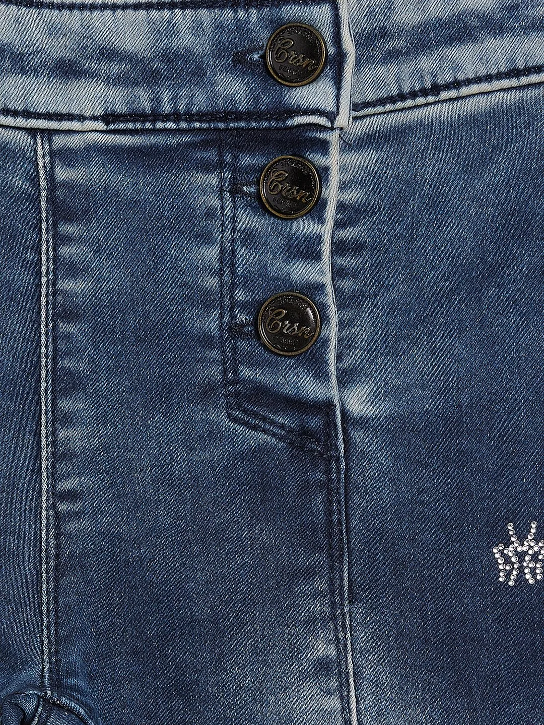 Blue Denim Capris