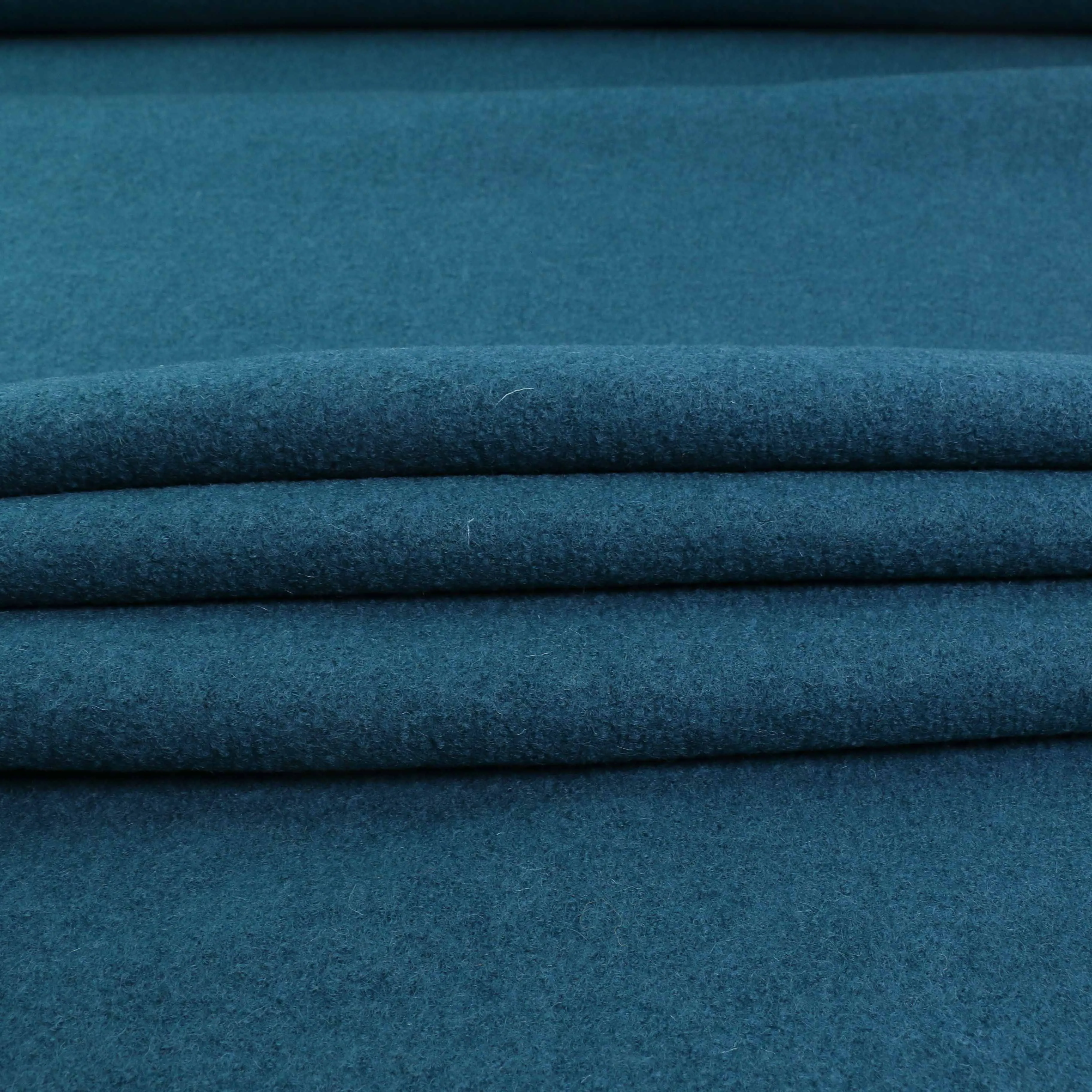 Boiled Wool Fabric - Charcoal, black, navy, teal, mustard